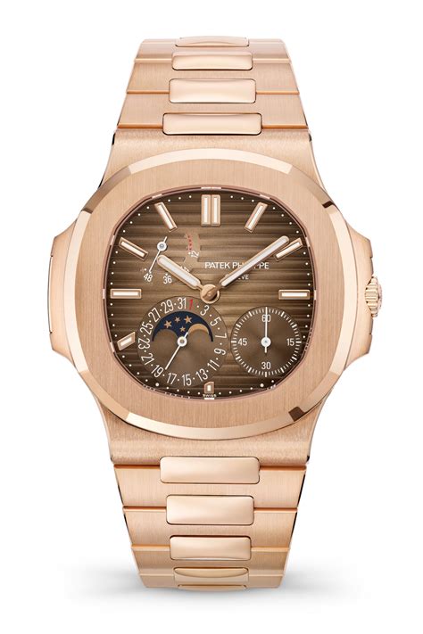 patek philippe nautilus rose gold rubber